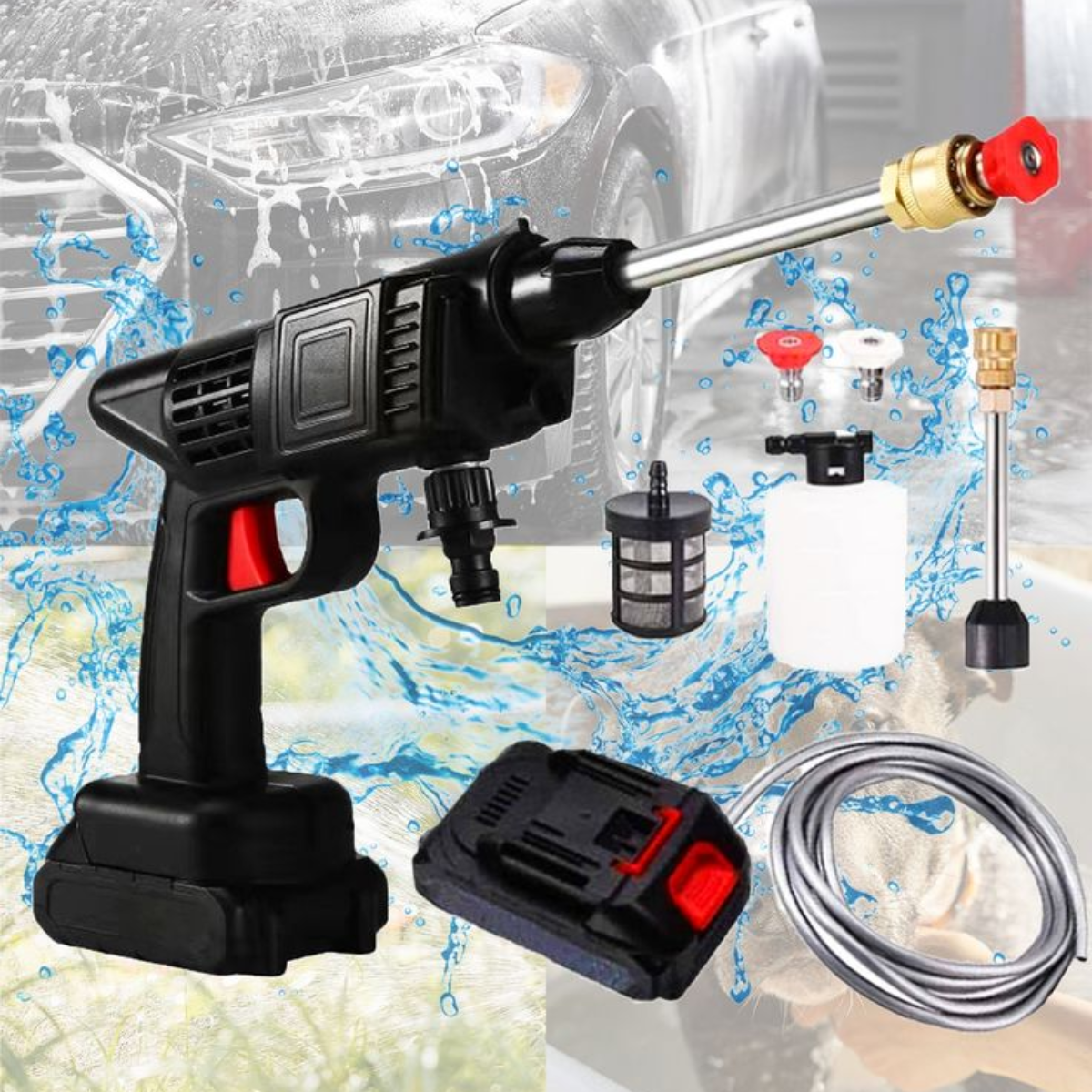 HIDROLAVADORA PISTOLA INALAMBRICA