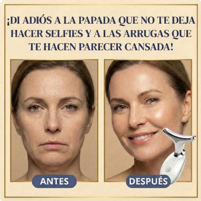MASAJEADOR FACIAL INALAMBRICO RECARGABLE