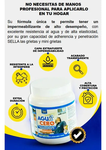 🧴💦 Pegamento transparente resistente al agua