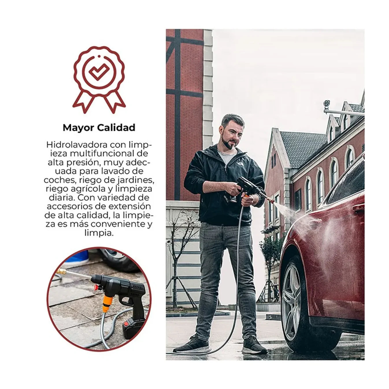 HIDROLAVADORA PISTOLA INALAMBRICA